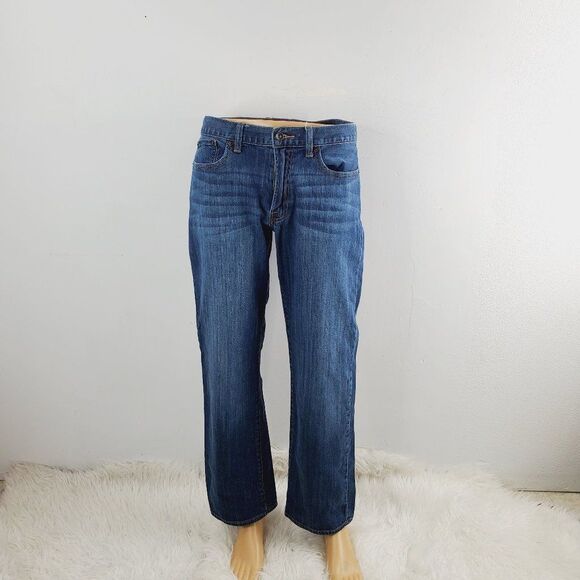 Lucky Brand Men's Blue Medium Wash 361 Vintage Straight Denim Jeans Size 34X32 - Picture 1 of 8